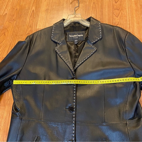 The Leather Company New York leather brown coat. Size 4XL - Picture 6 of 11